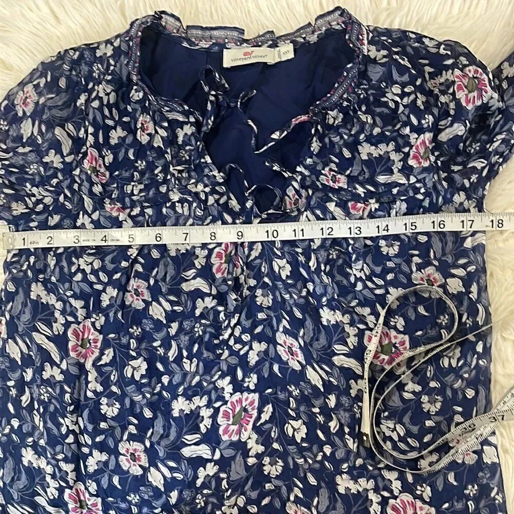 VINEYARD VINES FLORAL DRESS - Picture 4 of 11